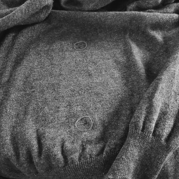 Folio New York Men's Sweater 100% Cashmere Crew Neck Size L. - Picture 4 of 12